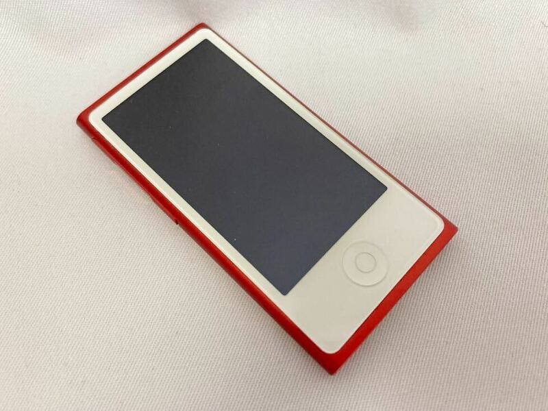 Apple iPod nano (PRODUCT) RED MKN72J/A アップル アイポッドナノ 16GB [6-17] 097/747F