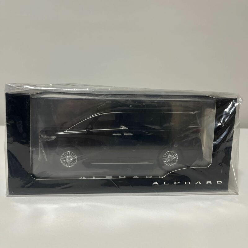 未開封品　TOYOTA トヨタ 40系　アルファード ALPHARD カラーサンプル 202 ブラック　1/30スケール　ダイキャスト製　ミニカー パルック