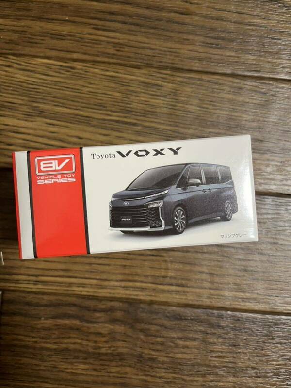 未開封　ブレイク　プルバックカー トヨタ VOXY TOYOTA 新型　ヴォクシー 90系　BV マッシブグレー　ミニカー