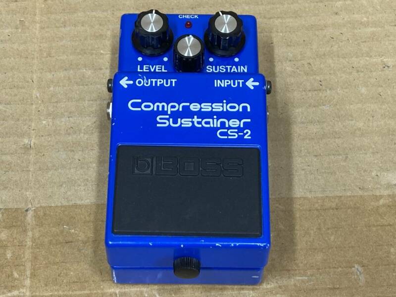 ■BOSS■コンプレッションサスティナー■Compression Sustainer [CS-2]■中古/2■　★即決★