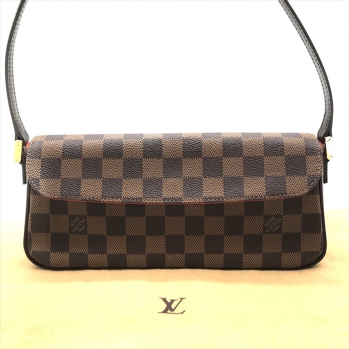 展示品 LOUISVUITTON ルイヴィトン ダミエ レコレーター ハンド ワンショルダー バッグ ブラウン a2145