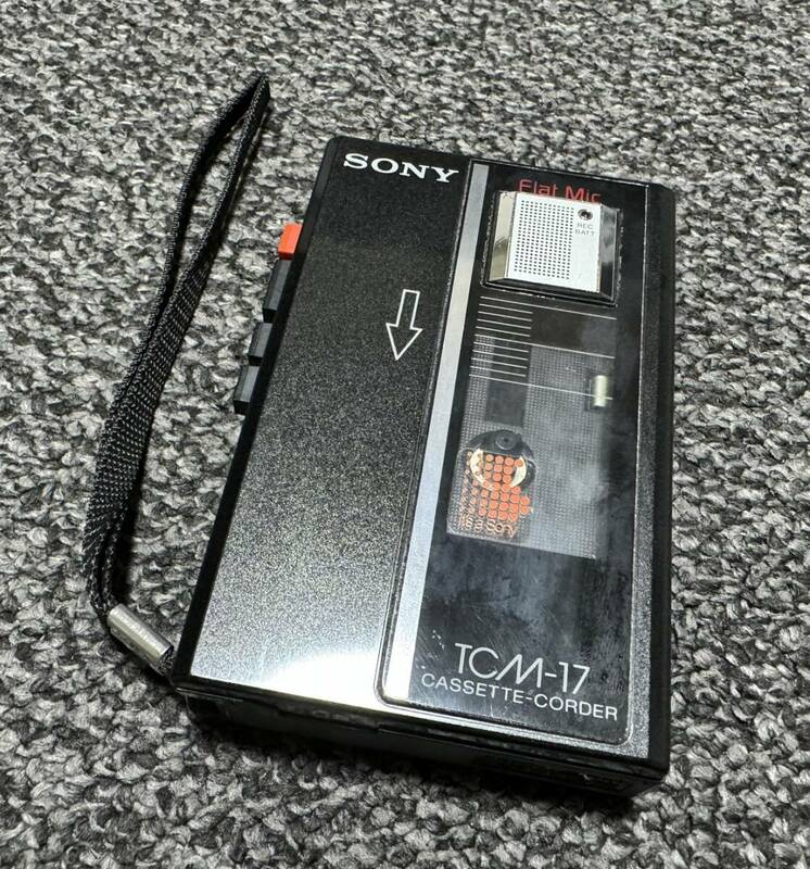 【ジャンク】SONY カセットテープ レコーダー TCM-17 ソニー