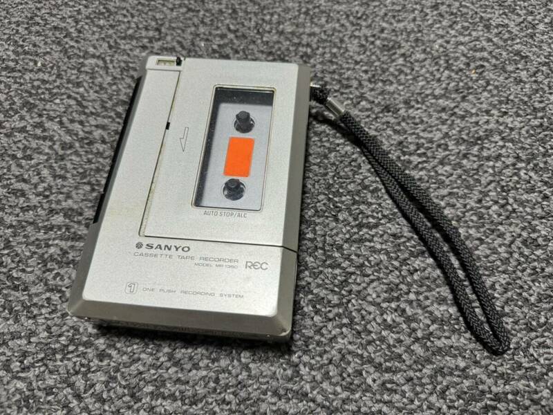 【ジャンク】SANYO 三洋電機 テープレコーダー MR-1350 CASSETTE TAPE RECORDER テレコ カセットコーダー REC