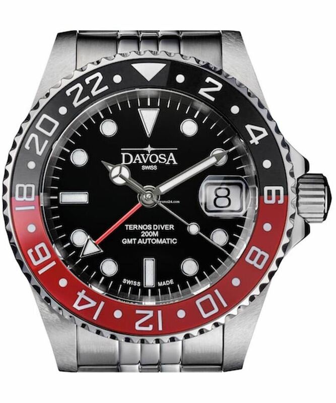 DAVOSA ダボサ GMT 161.590.09 定価 264.000円 40ミリ 200M防水 新品未使用！国内正規品！腕時計 自動巻き