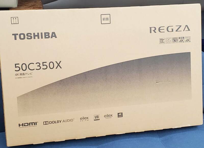 【新品・未開封品】TOSHIBA レグザ　50V型　4K液晶テレビ　50Ｃ350Ｘ　