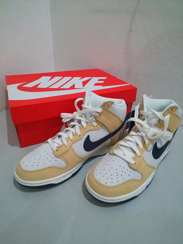 58536★【未使用】ナイキ ダンク HIGH プレミアム DX2044-101 ウィメンズシューズ 26㎝ / Nike Dunk High Premium 新品