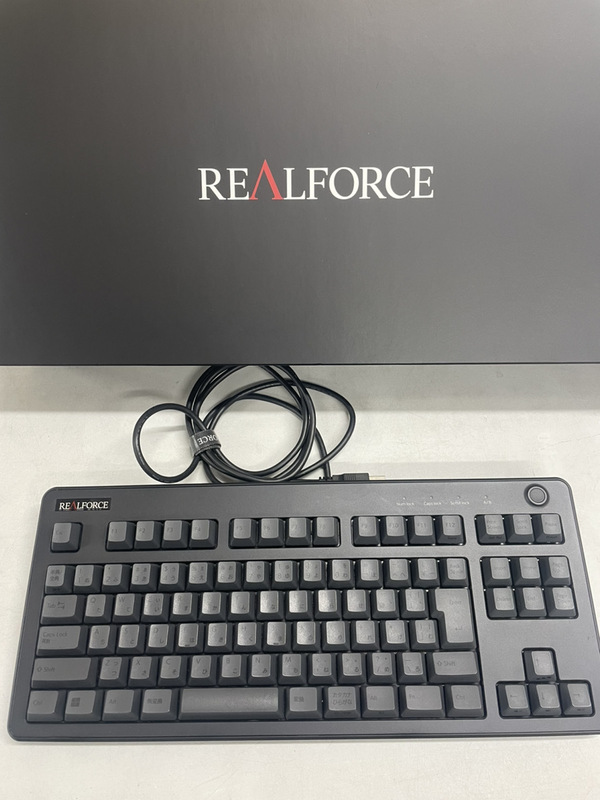 キーボード R3UC11 REALFORCE R3 キーボード 有線 テンキーレス 45g 日本語配列 ブラック【即決可能】【動作品】