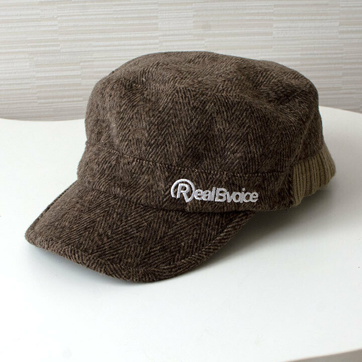 RealBvoice リアルビーヴォイス 帽子 キャップ ブラウン 茶色 メンズ 男性 C0225