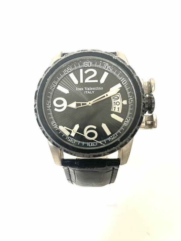 IZAX VALENTINO アイザックバレンチノ 腕時計 IVG-4700 ブラック