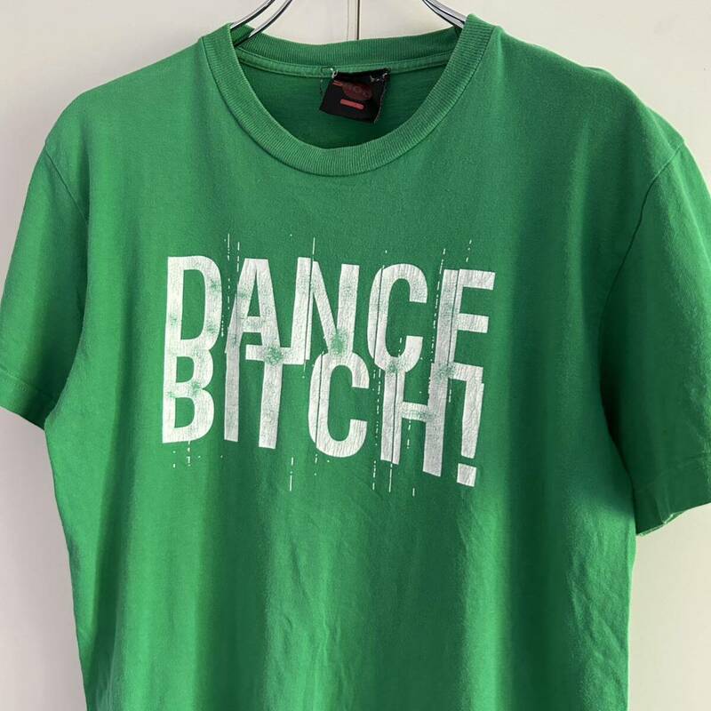 FATBOY SLIM ファットボーイスリム DANCE BITCH! Tシャツ M ノーマンクック クラブ DJ バンド 古着