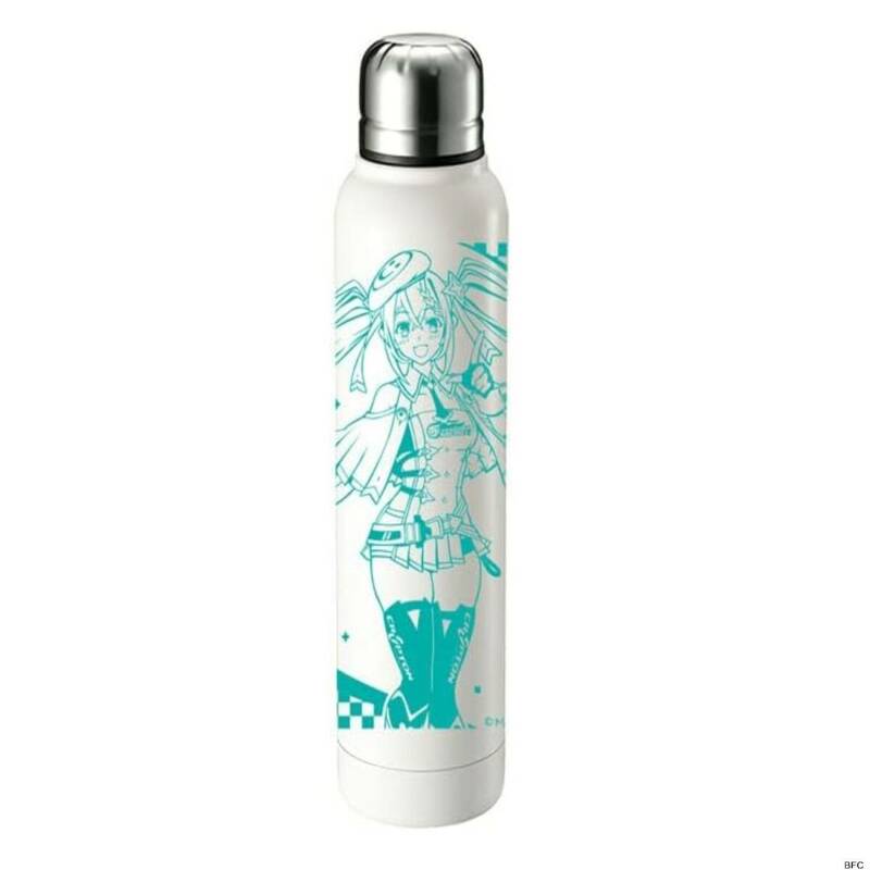 初音ミク サーモボトル 水筒 350ml おしゃれ 送料無料 かわいい 萌え グッズ レーシングミク 2023Ver マグボトル ステンレス