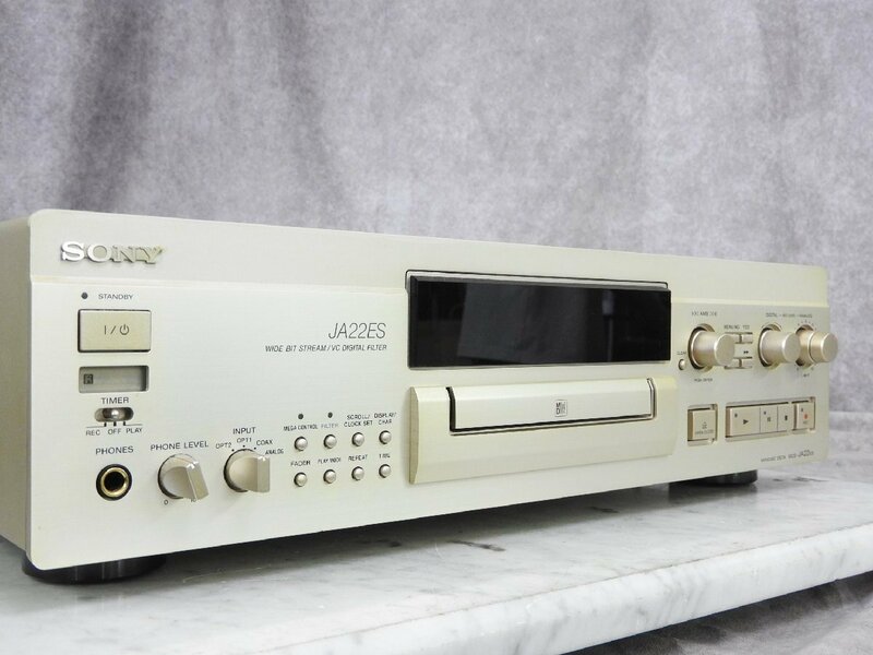 ☆ SONY ソニー MDS-JA22ES MDデッキ ☆ジャンク☆