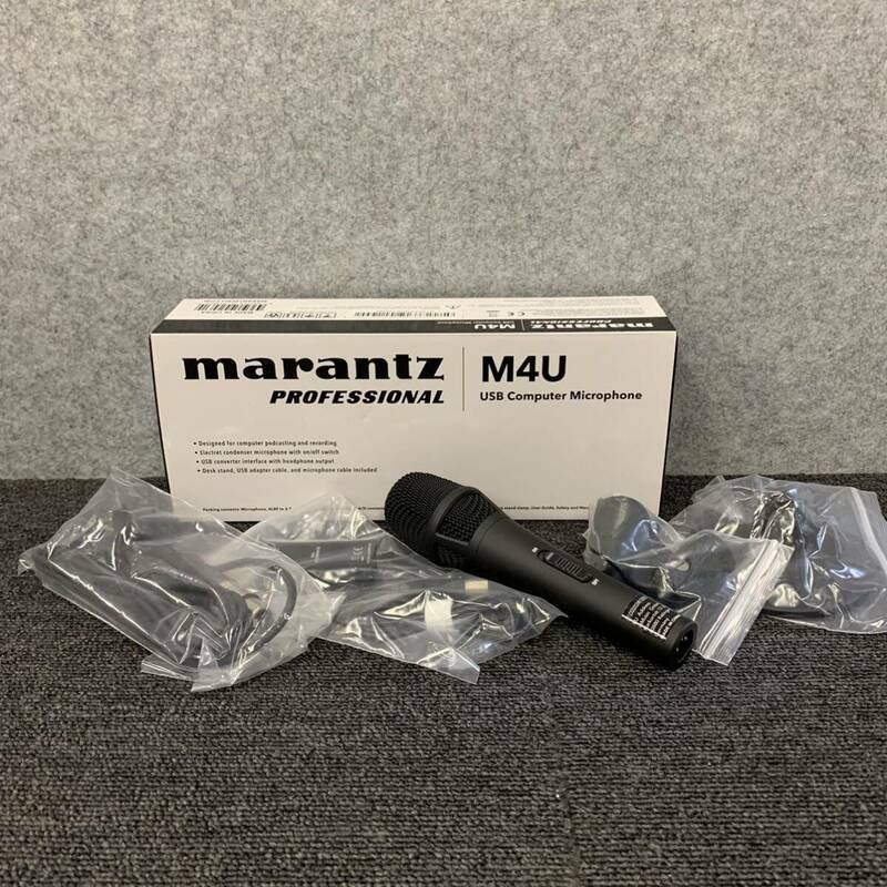 ◇【売り切り】Marantz（マランツ）Professional M4U USB マイク