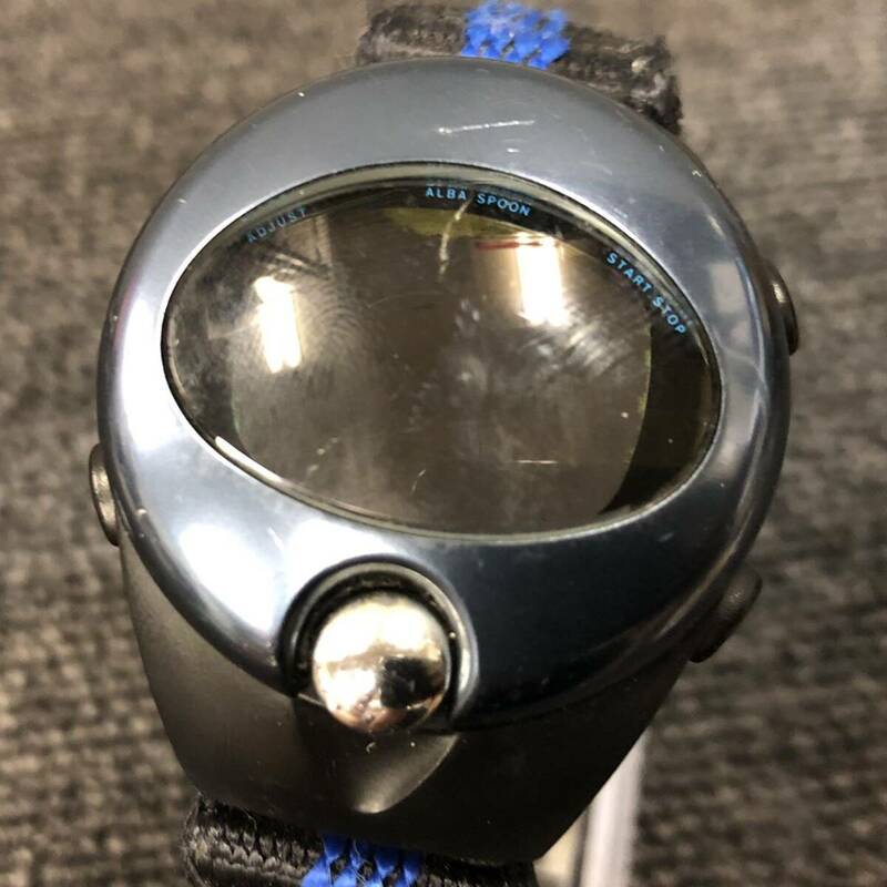 ◎【売り切り】SEIKO セイコー ALBA デジタル アルバ スプーン デジタル 腕時計W650-4060