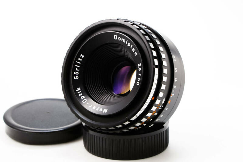 【美品/整備品 /テスト画像有】バブルボケ MEYER OPTIK GORLITZ DOMIPLAN 50mm f2.8 / M42マウント ドイツ製 ドミプラン #156