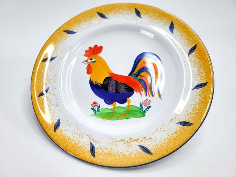 【送料無料・長期保管品】Herend Hungary VILLAGE POTTERY ヘレンドヴィレッジ・ポタリー　デザインプレート　お皿