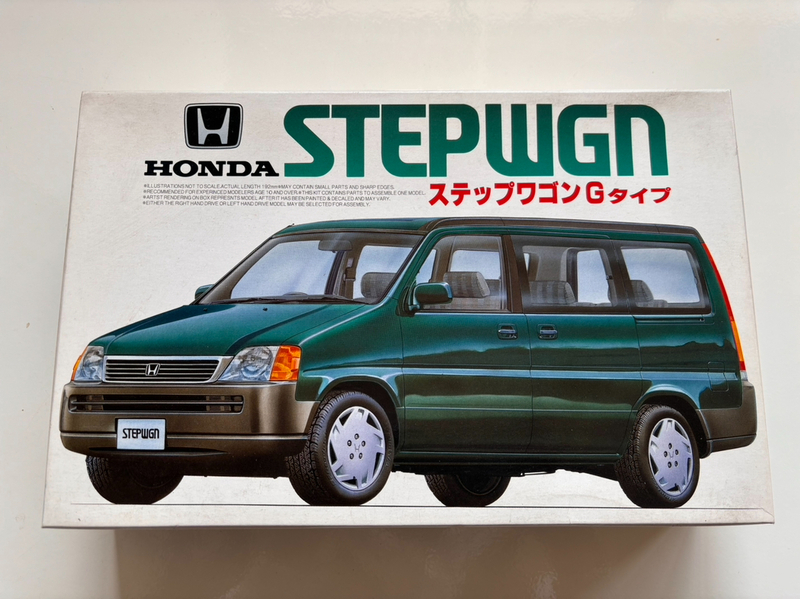 FUJIMI フジミ 1/24 インチアップ ID-58 HONDA STEPWGN ステップ ワゴン Gタイプ 当時物