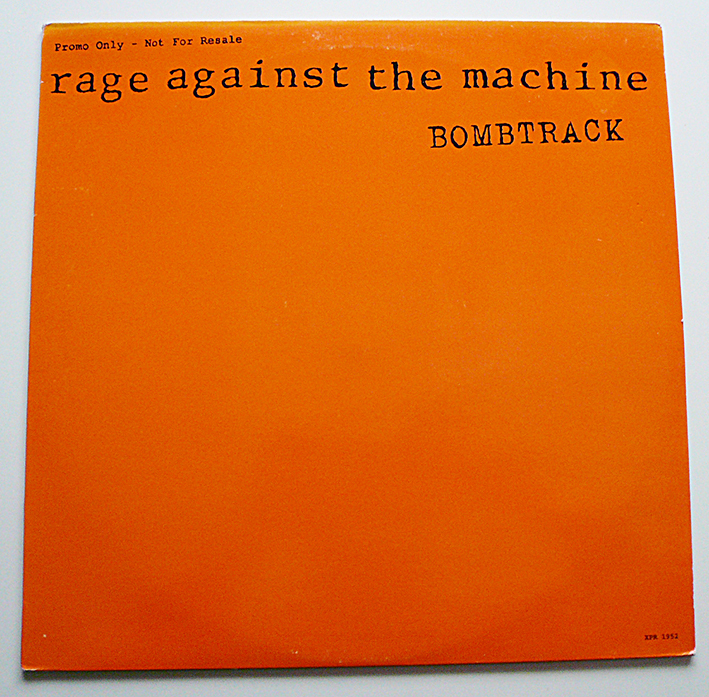 ◆Rage Against The Machine BOMBTRACK ◆レアなプロモ盤　非売品レコード　レイジアゲインストザマシーン程度良好◆送料無料