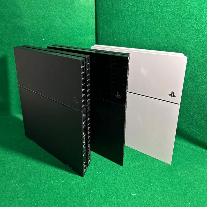 SONY ソニー PlayStation4 cuh 1000 1100　1200ブラック ホワイト　本体 まとめ 3台 動作良好 PS4 初期化済　封印あり　綺麗　１円スタート