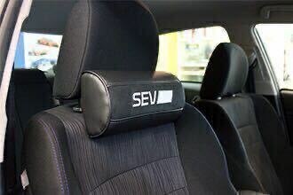 SEV NECKPAD LIMITED セブ ネックパッド リミテッド ブラック 快適 nanoSEV 運転疲労軽減 ベッドレストパッド 数量限定 2個セット 超希少品