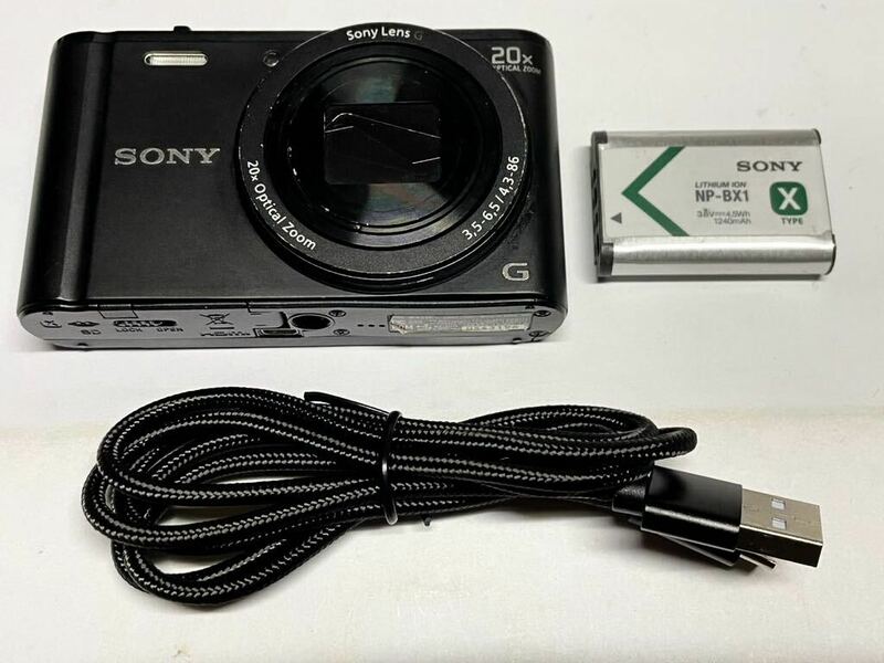 SONY Cyber-shot DSC-WX350/B（ブラック）