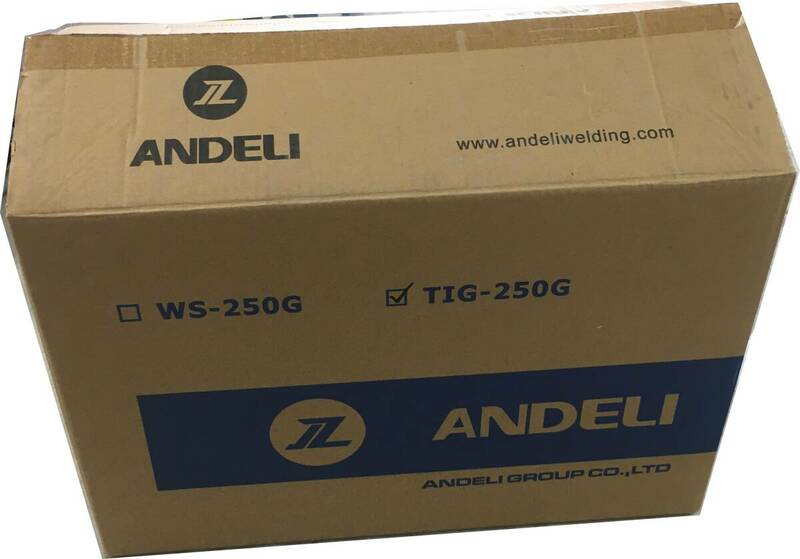 未使用 ANDELI 100V/200V TIG溶接機 TIG/アーク溶接 インバーター直流溶接機 TIG-250G PRO