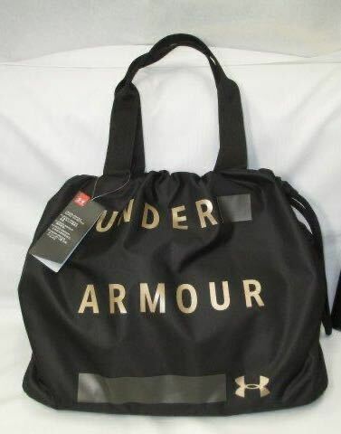 新品 アンダーアーマー UNDER ARMOUR 巾着 ボストンバック トートバック ジムバック 黒