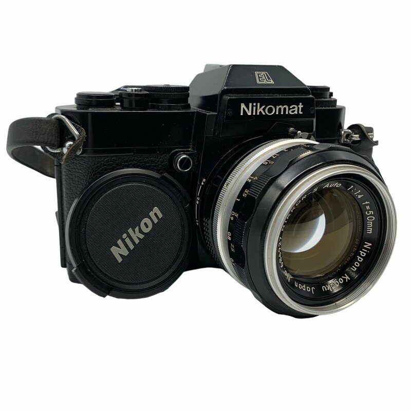 【送料無料】NIKON ニコン カメラ フィルムカメラ Nikomat EL ボディ 本体 レトロ 動作未確認 ジャンク扱い