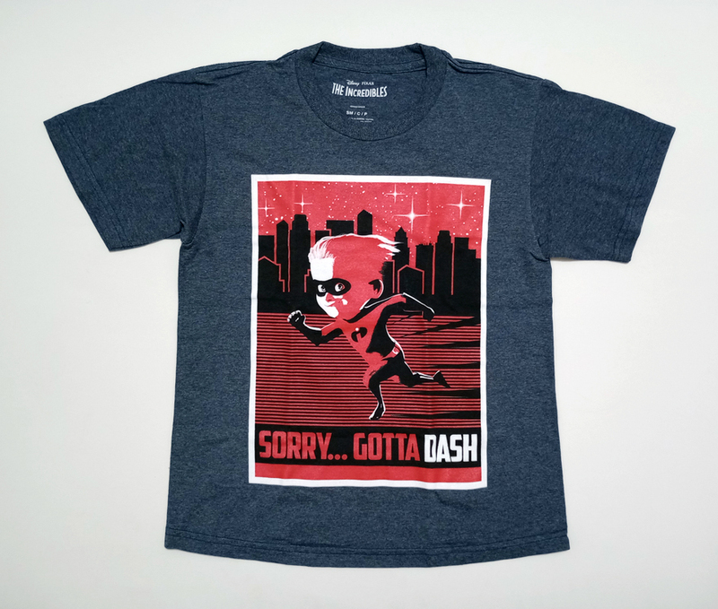 USA購入★★ インクレディブル ダッシュ Tシャツ サイズSM 120 未使用品 ★★ Incredibles Boys Tshirts