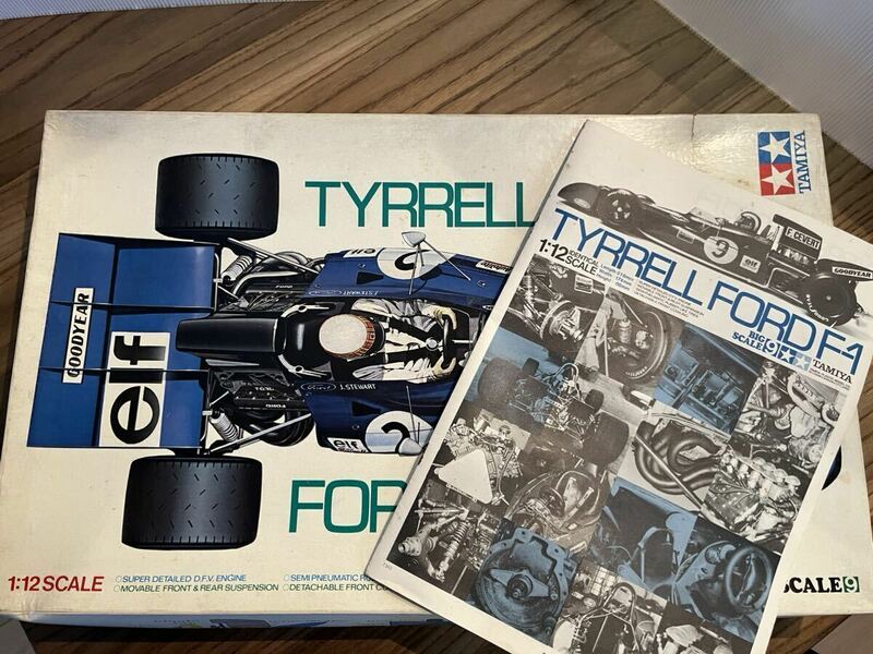 タミヤ TYRRELL FORD F-1 箱　説明書！