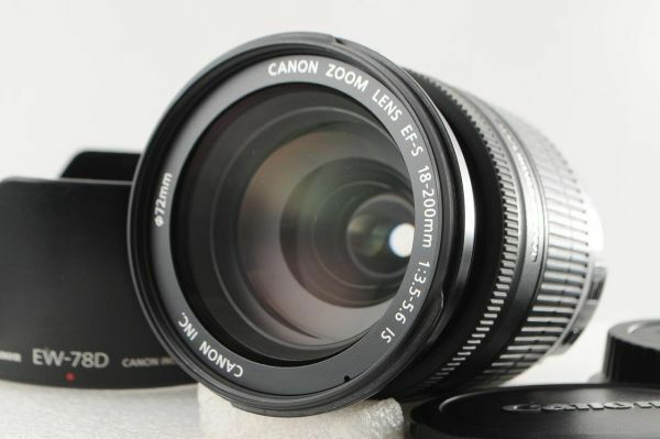 [ジャンク] Canon キャノン EF-S 18-200mm f/3.5-5.6 IS #1485