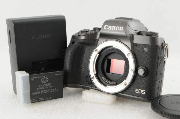 [美品] Canon キャノン EOS M5 ミラーレス一眼カメラ #1654A