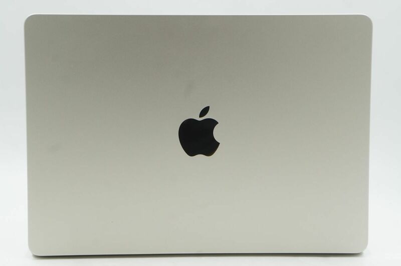 ☆全額返金保証！最速発送！【MacBook Air 2022 M2 /16GB /512GB スターライト動作確認済美品充放電55回】☆（202405-19871-PCkaitori）