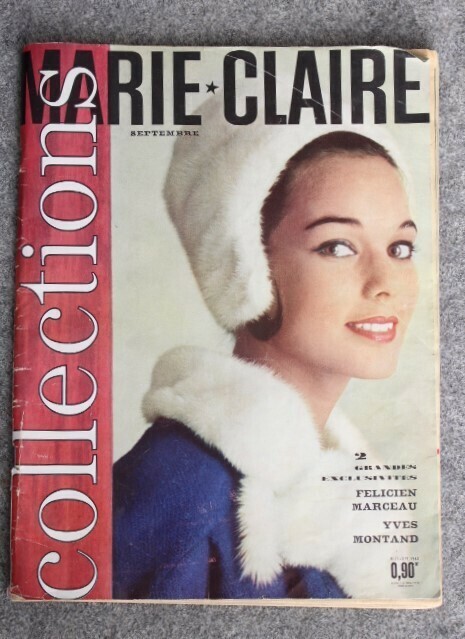 フランスブロカント雑貨★MARIE CLAIRE 1960年9月号☆