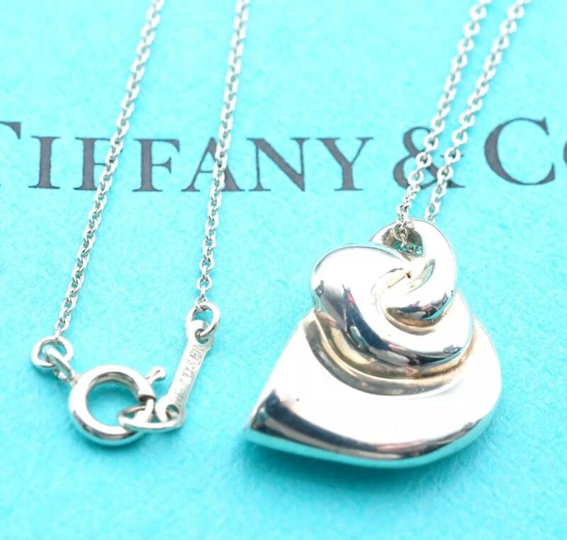 Tiffany & Co. ティファニー シェル PERETTI ペレッティ ネックレス スターリングシルバー925 銀 6.7g 4391