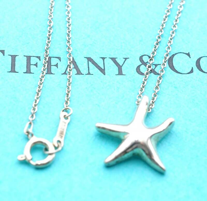 Tiffany & Co. ティファニー スターフィッシュ PERETTI ペレッティ ネックレス スターリングシルバー925 銀 3.3g 4404