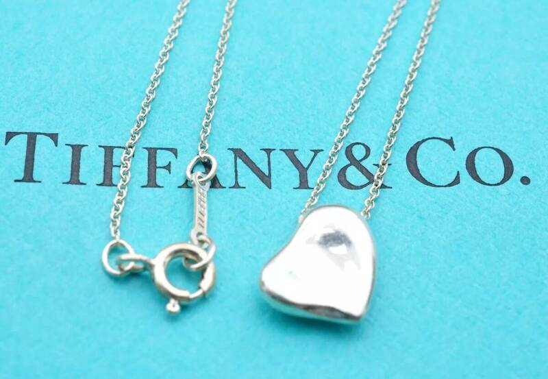 Tiffany & Co. ティファニーフルハート PERETTI ペレッティ ネックレス スターリングシルバー925 銀 3.1g 12984