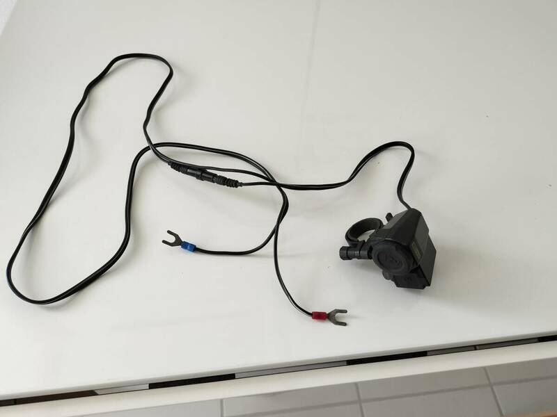 送料無料 MC signal バイク用 シガーソケット USB電源 ハンドルマウント シガー電源
