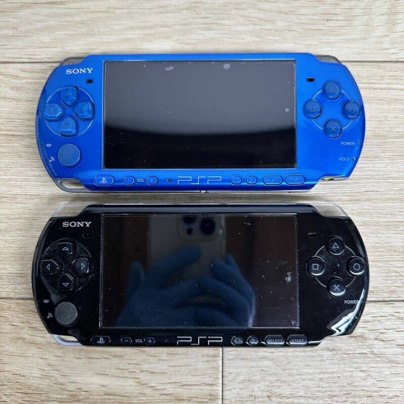 SONY PSP-3000 本体 2台セット まとめ売り PlayStation ジャンク【管2920X】