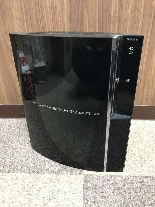 SONY ソニー 初期型 ブラック PlayStation3 ゲーム機 プレステ クリアブラック CECHA00