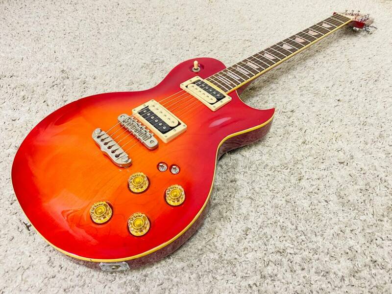 【メンテナンス済】Aria Pro II PE-60FR(Flashing Red) / アリアプロ エレキギター マツモク製 1982年 Made in Japan♪