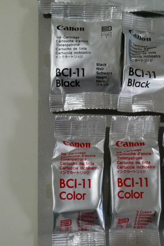 インクタンク BCI-11 Black （ブラック 7個）、BCI-11 Color（カラー6個）　キャノン　Canon