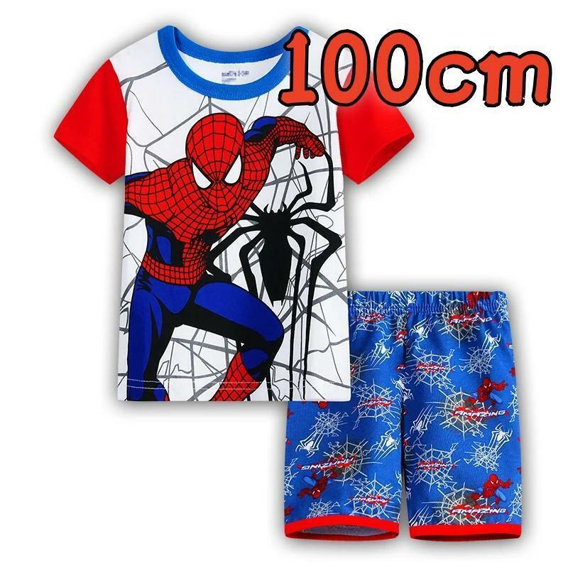 スパイダーマン 子供服 セットアップ キッズ 男の子 半袖 春夏100