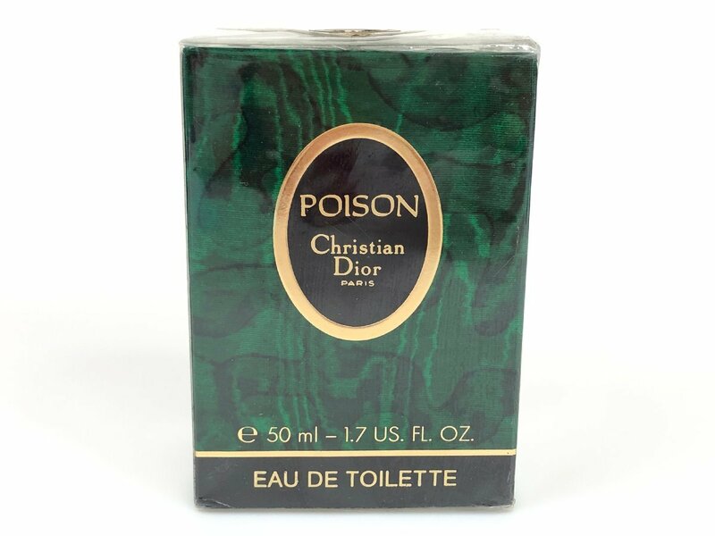 未使用　フィルム未開封　クリスチャン・ディオール　Christian Dior　POISON　プワゾン　オードトワレ　50ml　YK-6685