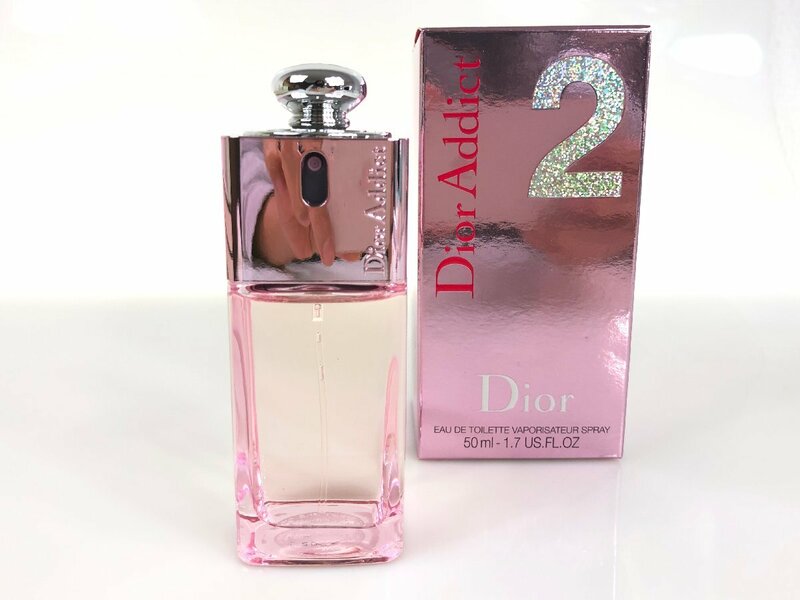 満量　クリスチャン・ディオール　Christian Dior　アディクト2　Addict2　オードトワレ　スプレー　50ml　YK-6378
