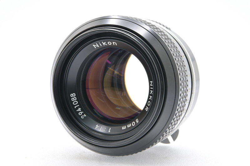 Nikon 非AI NIKKOR 50mm F1.4 Fマウント ニコン MF一眼用レンズ 標準単焦点 大口径