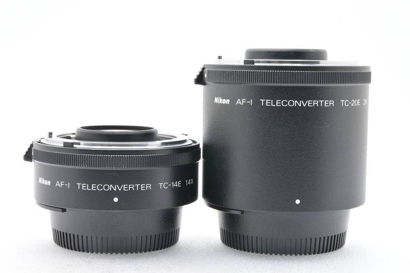 Nikon AF-1 TELECONVERTER TC-20E 2X + TC-14E 1.4X ニコン テレコンバーター セット