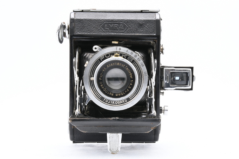Semi Lyra/Anastlgmat Terionar 75mm F4.5 富士光学 セミライラ 中判フィルムカメラ ジャンク
