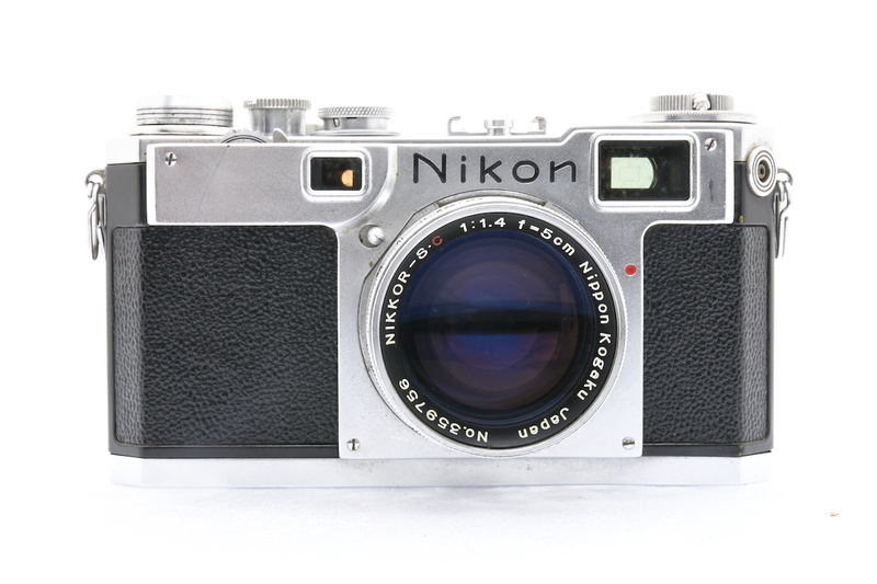 Nikon S2 前期 + NIKKOR-S・C 5cmF1.4 ニコン レンジファインダー フィルムカメラ 標準レンズ ジャンク