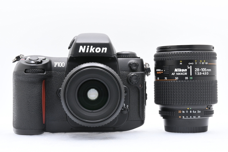 Nikon F100 + 35-80mm F4-5.6D + 28-105mm F3.5-4.5D ニコン 一眼レフ ズームレンズ